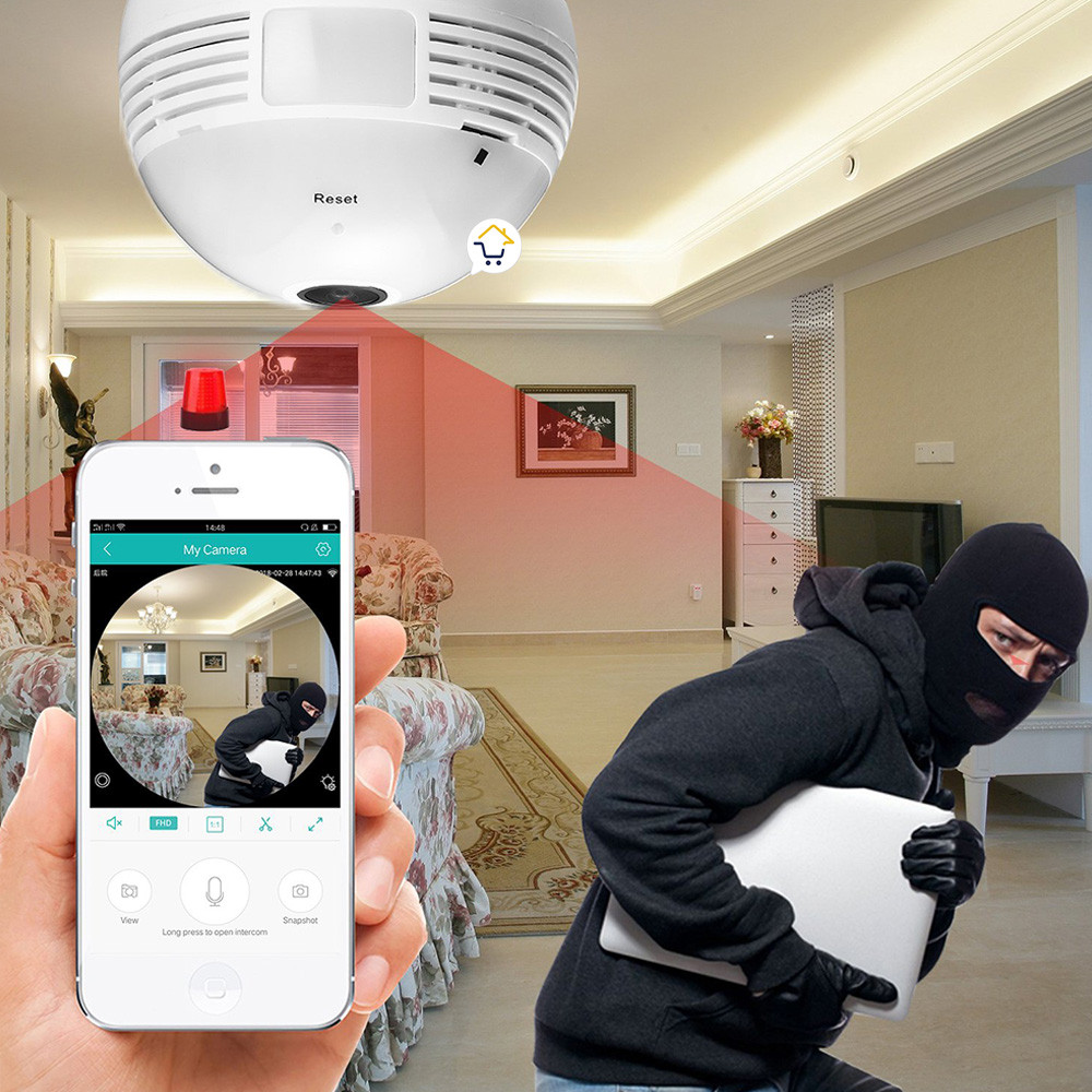 Miniatura 5 de Camara Seguridad Panoramica Wifi B13lV2